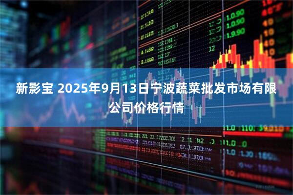 新影宝 2025年9月13日宁波蔬菜批发市场有限公司价格行情