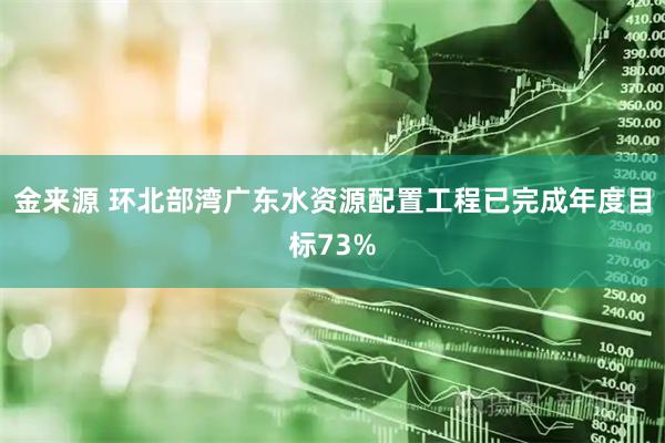 金来源 环北部湾广东水资源配置工程已完成年度目标73%